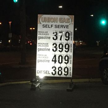 Union Gas - 4/24/2o19: $3.79/Reg. $3.99/Mid. $4.o9/Pre. $3.89/Die. - Gas Stations Near Me - San Jose, California Union Gas - 4/24/2o19: $3.79/Reg. $3.99/Mid. $4.o9/Pre. $3.89/Die. - Gas Stations Near Me - San Jose, California