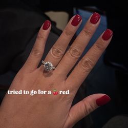 Solar Nails - Fall nails (second visit)