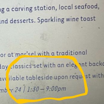 mar'sel - Add from Mar'sel events page for Thanksgiving dinner, said they're open till 9:00 p.m. - New American Near Me - Rancho Palos Verdes, California mar'sel - Add from Mar'sel events page for Thanksgiving dinner, said they're open till 9:00 p.m. - New American Near Me - Rancho Palos Verdes, California