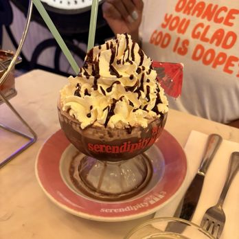 Serendipity 3 - Upper East Side - Mocha madness (boozey) Hot chocolate - Desserts Near Me - New York, New York Serendipity 3 - Upper East Side - Mocha madness (boozey) Hot chocolate - Desserts Near Me - New York, New York