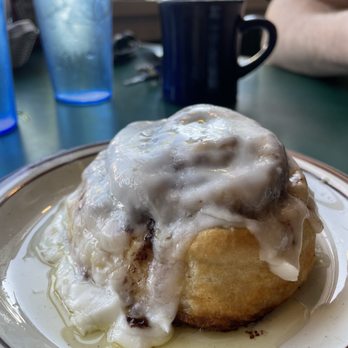 The Riverside Café - Homemade Cinnamon Roll - American Near Me - Ellsworth, Maine The Riverside Café - Homemade Cinnamon Roll - American Near Me - Ellsworth, Maine
