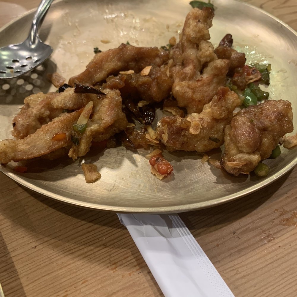 Chai Lan - Deep fried chicken in hot pepper sauce (not spicy) - Chinese Near Me - Irvine, California