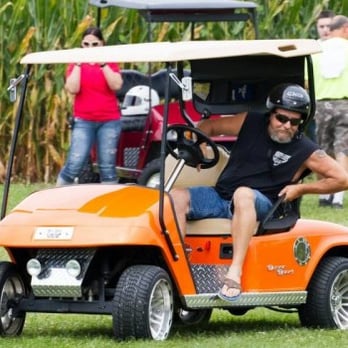 Poor Farmer's - Golf Cart Rodeo brought in some really neat carts and the driving was crazy! This was really fun to watch. - Campgrounds Near Me - Fletcher, Ohio Poor Farmer's - Golf Cart Rodeo brought in some really neat carts and the driving was crazy! This was really fun to watch. - Campgrounds Near Me - Fletcher, Ohio