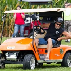 Poor Farmer's - Golf Cart Rodeo brought in some really neat carts and the driving was crazy! This was really fun to watch.