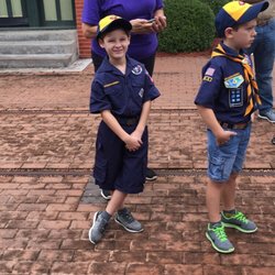 Dickinson Railroad Museum - Fun scouts visit the Dickinson Railroad museum