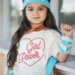 Milk and Lily Clothing Boutique - One of our best selling tees- Girl Power - Comes in baby onesie sizes, toddler, kid and adult size tees - available online: milkandlily.shop