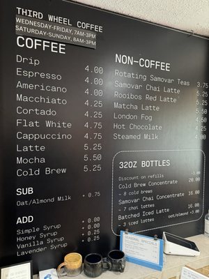 Menu photo 6 Third Wheel Coffee San Francisco, CA Menu photo 6 Third Wheel Coffee San Francisco, CA