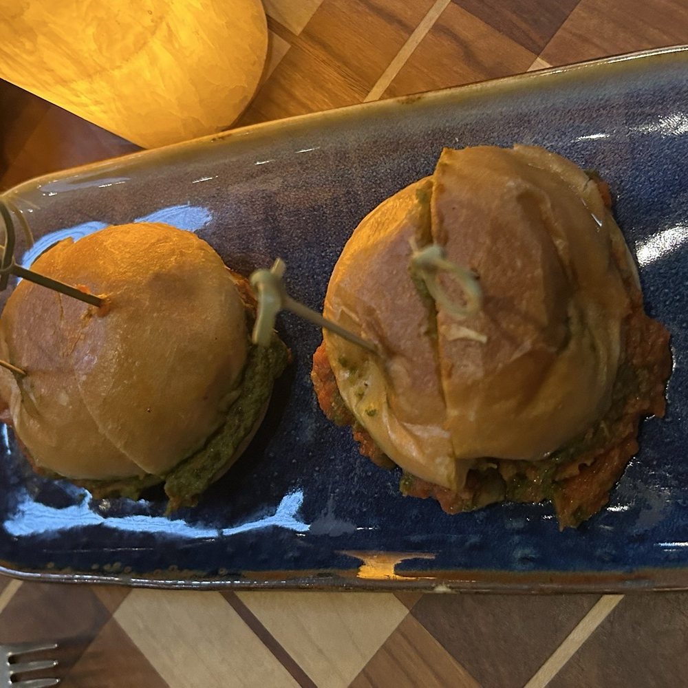 Twelvemonth - Eggplant Parmesan sliders - Vegan Near Me - Burlingame, California Twelvemonth - Eggplant Parmesan sliders - Vegan Near Me - Burlingame, California
