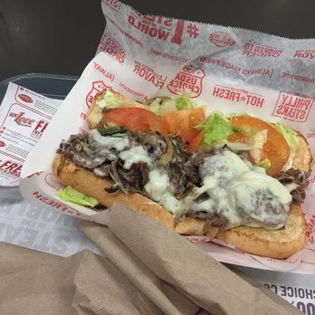 Charleys Cheesesteaks - My Philly Steak after a long wait. - Sandwiches Near Me - Concord, California Charleys Cheesesteaks - My Philly Steak after a long wait. - Sandwiches Near Me - Concord, California