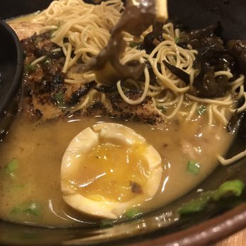 Blackbeard Ramen - Perfectly cooked egg - Ramen Near Me - Cliffside Park, New Jersey