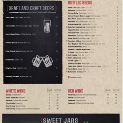 Burger Theory - Menu