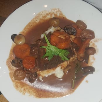 Saranello's - Short ribs of beef
parmesan mashed potatoes
$22.95
*******
It was ok, the meat was chewy - Italian Near Me - Wheeling, Illinois Saranello's - Short ribs of beef
parmesan mashed potatoes
$22.95
*******
It was ok, the meat was chewy - Italian Near Me - Wheeling, Illinois