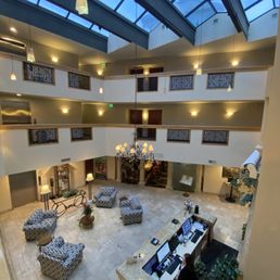 Inside lobby