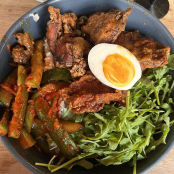 Forage - Korean Fried Chicken Bowl - Salad Near Me - Los Angeles, California Forage - Korean Fried Chicken Bowl - Salad Near Me - Los Angeles, California