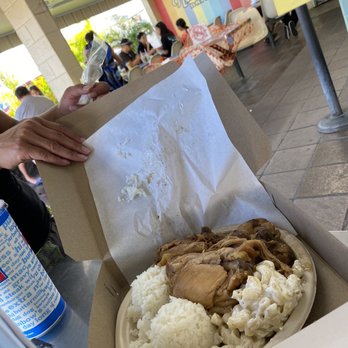 Rainbow Drive-In - 7/2022 shoyu chicken plate special that day; generous portions - Hawaiian Near Me - Honolulu, Hawaii