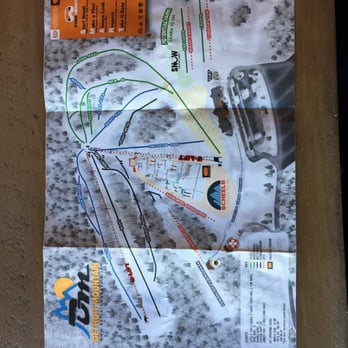 Detroit Mountain - Trail Map - Ski Resorts Near Me - Detroit Lakes, Minnesota