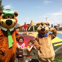 Yogi Bear's Jellystone Park - Yogi Bear, Boo Boo and the Jumping Pillow are always fun for the kids!