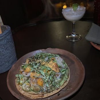 Quixote - scallop aguachile - sept 2023 - Mexican Near Me - San Diego, California Quixote - scallop aguachile - sept 2023 - Mexican Near Me - San Diego, California