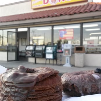 Friendly Donuts - Chocolate Cronut and Ube Donut! - Donuts Near Me - Orange, California