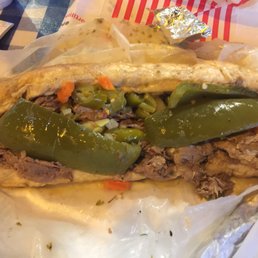 Big Boy w/sweet & hot peppers