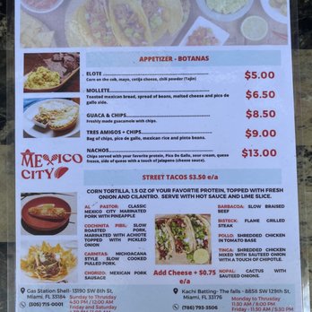 Taco Lovers - Menu - Food Trucks Near Me - Miami, Florida