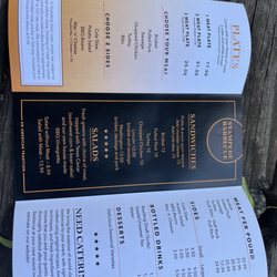 Stampede Barbecue - Menu