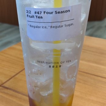 Bobo Tea - This is regular ice! Yikes!!! Ask for extra less ice! - Bubble Tea Near Me - Houston, Texas