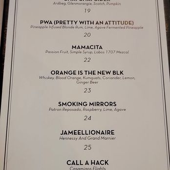 BLK SWAN - Mamacita which lists no jalapeno pepper in the ingredients - New American Near Me - Baltimore, Maryland BLK SWAN - Mamacita which lists no jalapeno pepper in the ingredients - New American Near Me - Baltimore, Maryland