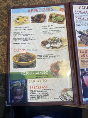 Menu photo 1 Lauras Restaurant Arleta, CA Menu photo 1 Lauras Restaurant Arleta, CA