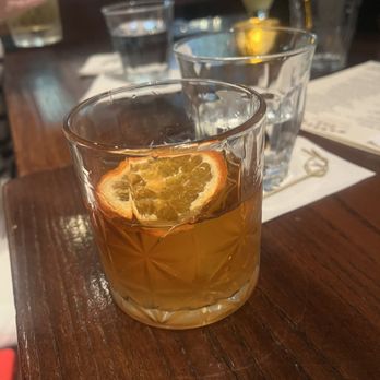 Harry's Bar - Peach and Orange Old Fashion - Sports Bars Near Me - San Francisco, California
