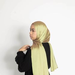 The Hijab Vault - Textured Satin