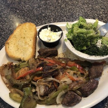 Texas Grillhouse - Delicious steak tips with peppers & onions. - Burgers Near Me - La Vale, Maryland Texas Grillhouse - Delicious steak tips with peppers & onions. - Burgers Near Me - La Vale, Maryland