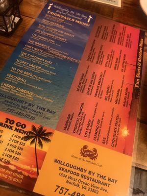 Menu photo 1 Willoughby By the Bay Norfolk, VA Menu photo 1 Willoughby By the Bay Norfolk, VA