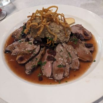 Elements Restaurant - 58. Tea-Smoked Duck with Lotus Roots, Taro Au Gratin - Vietnamese Near Me - San Jose, California