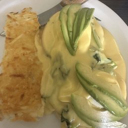 California Benedict - replaced ham with spinach.