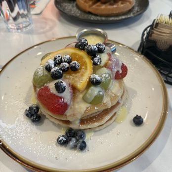 The Hangout - Lemon Creme Anglaise Pancake - Breakfast & Brunch Near Me - Pleasant Hill, California The Hangout - Lemon Creme Anglaise Pancake - Breakfast & Brunch Near Me - Pleasant Hill, California