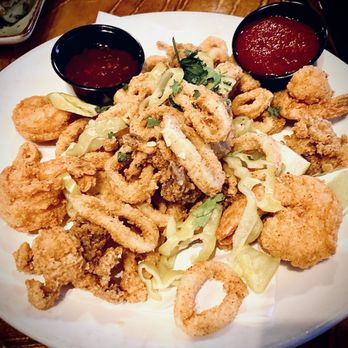 Sierra Gold - One of two Fried Shrimp and Calamari appetizer - New American Near Me - Reno, Nevada Sierra Gold - One of two Fried Shrimp and Calamari appetizer - New American Near Me - Reno, Nevada