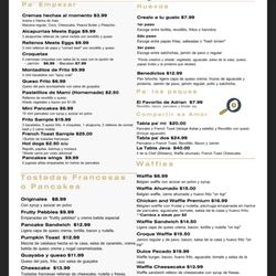 Huevo Frito - Menu