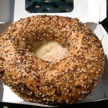 Panera Bread - Steak and Egg Everything Bagel - Sandwiches Near Me - La Canada Flintridge, California