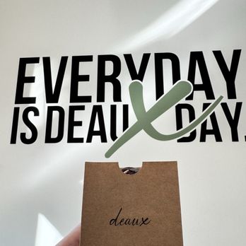 Deaux - Sign inside - Donuts Near Me - Redlands, California Deaux - Sign inside - Donuts Near Me - Redlands, California