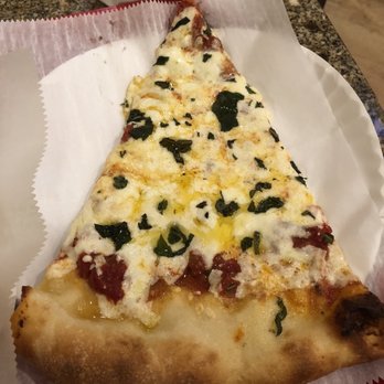 Pizza Time - Margherita slice - Pizza Near Me - St. Augustine, Florida
