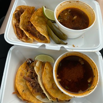 La Birria - Top: hell fire Bottom: queso - Mexican Near Me - Aiea, Hawaii