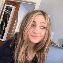 Hair now (not styled and messy Srry)!