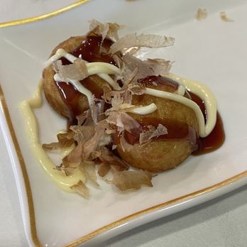 Sushi Ohayo - Takoyaki- it's mid, more batter than anything else - Sushi Bars Near Me - Chantilly, Virginia