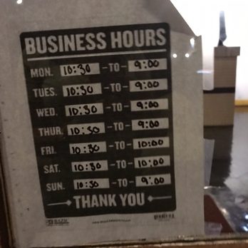 El Taco Tote - Hours of business - Mexican Near Me - Tucson, Arizona