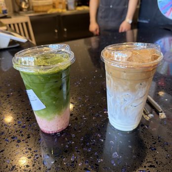 Chill Coffee - Strawberry matcha and marble drip - Coffee & Tea Near Me - Westminster, California Chill Coffee - Strawberry matcha and marble drip - Coffee & Tea Near Me - Westminster, California