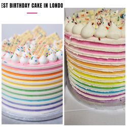 Flavourtown Bakery - Website v Delivered Cake