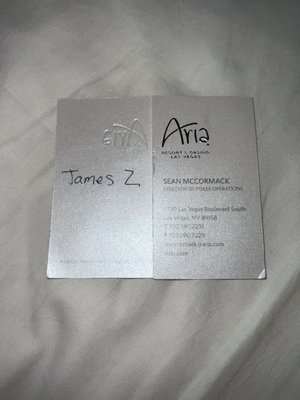 ARIA Poker Room by null
