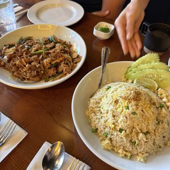 Koon Thai Kitchen - (C7) Crab Fried Rice and (G10) Pad SEE EW - Thai Near Me - San Diego, California Koon Thai Kitchen - (C7) Crab Fried Rice and (G10) Pad SEE EW - Thai Near Me - San Diego, California