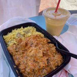 Chicken Tikka Masala + Mango Lassi